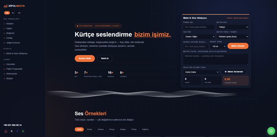 Dipol Medya ekran görüntüsü
